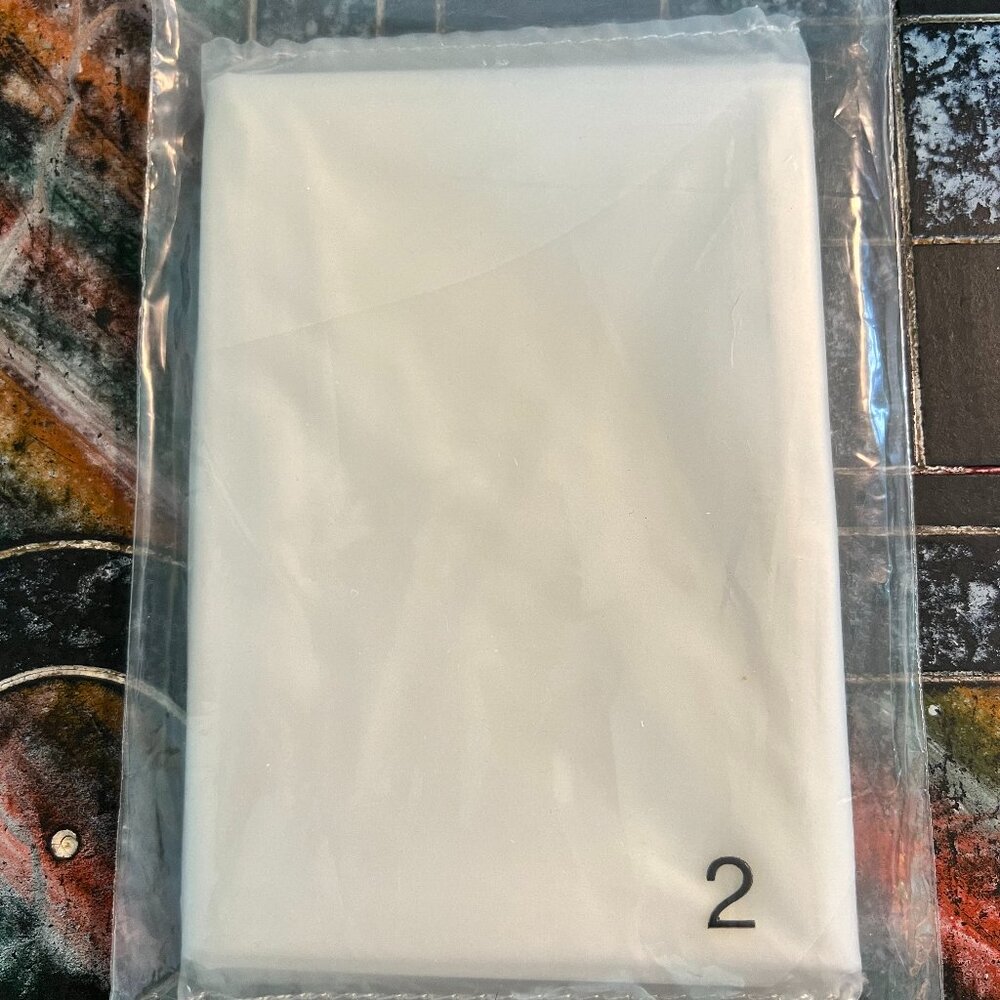 NEW HERMES Paris Rain Protection Cover No 2 for KELLY 28 & 32 BAG 1 set 2 Covers